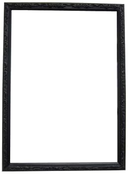 黒い木製額縁　デッサン額 デッサン額縁：L型 黒（アクリル）（既製品サイズ） | 額縁通販